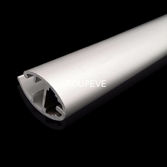 Rolo inferior Tube1.2mm de alumínio cego ISO9001 do trilho 38mm