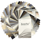 Sunetex PVC Roller Blind Sunscreen Zebra Fabrics Corrosion Resistant