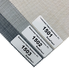 Classic 5% Openness Fine Grained Plain Weave Sunscreen Fabrics For Roller Blinds
