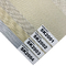 O material de cortina da zebra de Sunetex motorizou a tela 50*75mm das cortinas