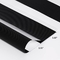 Sombra solar para exterior Roller de poliéster de cor simples Zebra Blinds Tecido Coréia Material