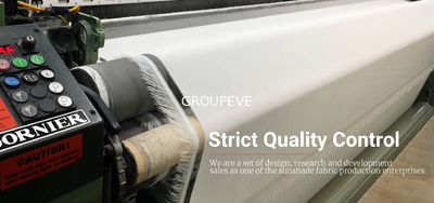 Qualidade Tela da proteção solar do poliéster Fábrica