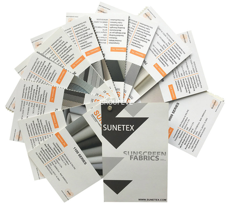 comprar 30% Polyerster + cesta do PVC de 70% tecem telas da proteção solar para cortinas de rolo Fabricação em linha