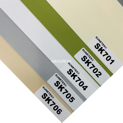 comprar a zebra de 300cm cega a tela para testes do padrão 100 de Windows 145g/M2 Oeko-Tex Fabricação em linha