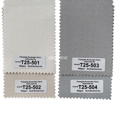 comprar Tela cega exterior impermeável 2m da proteção solar da fibra de vidro 400g/M2 2.5m 3m Fabricação em linha