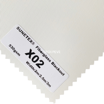 comprar Tela 530g/M2 das cortinas de rolo do escurecimento da fibra de vidro de Greenguard Fabricação em linha