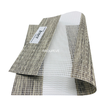 comprar O manual da barra de café motorizou a zebra dupla do rolo cega a tela 50*75mm 65*100mm Fabricação em linha