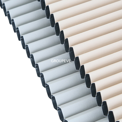 Branco Vermelho Beige 38mm Blinds não tecidos de honeycomb Tecido Com Certificados OEKO-TEX