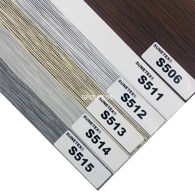 comprar Coreia denomina a tela 100% cega do escurecimento da zebra da cor sólida do poliéster para a janela Fabricação em linha