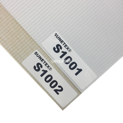 100% Poliéster 3m Largura Semi-Blackout Dia e Noite Elegança Sheer Duplo Roller Zebra Blinds Tecido com resistência UV ABS