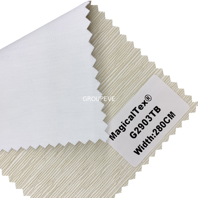 comprar Largura personalizada 2m/2.3m/2.5m/3m G2900TB Branco Cor Negro Roller Shade Blind Tecido Para Casa Fabricação em linha