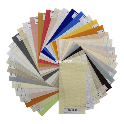 comprar O vertical do PVC da planície das máscaras de janela 89mm 127mm cega GV ROHS do CE da tela Fabricação em linha
