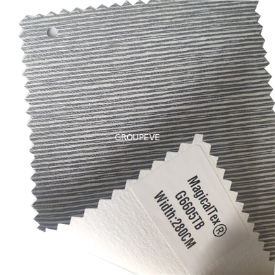 comprar revestimento branco da tela à prova de fogo das cortinas de rolo do escurecimento 340gsm Fabricação em linha