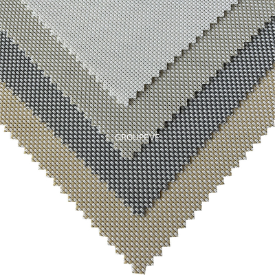 comprar C1500 Sombras para janelas de rolos pré-cortadas NFPA 701 Tecido de decoração de bloqueio solar para 42x42' Fabricação em linha