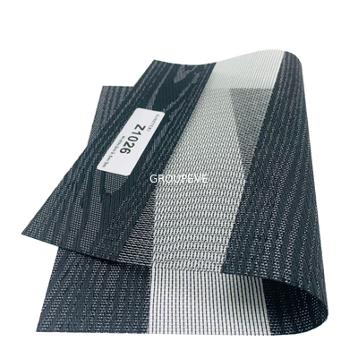 comprar Obturadores solares Oeko Tex Standard da máscara da tela 270g da zebra da proteção solar da abertura de 5% Fabricação em linha