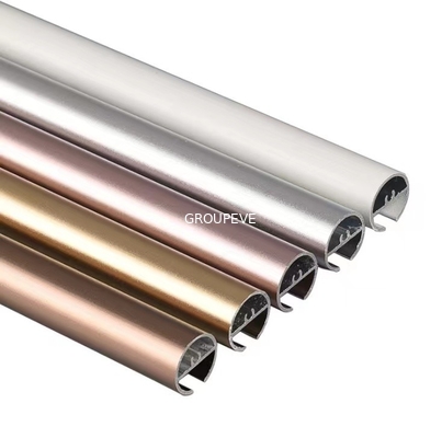 comprar o tubo de alumínio cego da máscara do rolo de 38mm anodizado pulveriza revestido Fabricação em linha