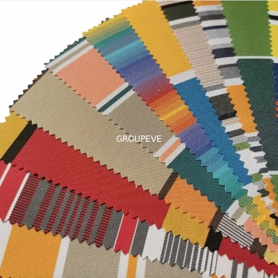 comprar a solução 300gsm 100% tingiu o enrugamento impermeável da tela do toldo acrílico resistente Fabricação em linha