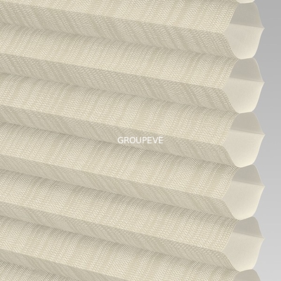 comprar Filtragem de luz 100% Poliéster Não tecido Blinds de honeycomb Tecido 30mm Fabricação em linha