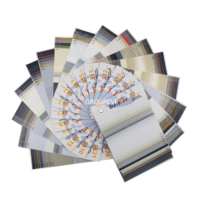 comprar Tela feita sob encomenda branca à prova de fogo e impermeável da zebra para cortinas da máscara da zebra Fabricação em linha