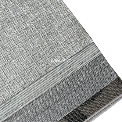 comprar O poliéster 100% do jacquard motorizou o tratamento de Roman Blinds System For Window Fabricação em linha