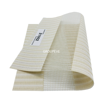 comprar Dupla camada à prova de fogo 5% de abertura Roller Blinds Shades Electric Motorized Zebra Fabrics For Windows Fabricação em linha