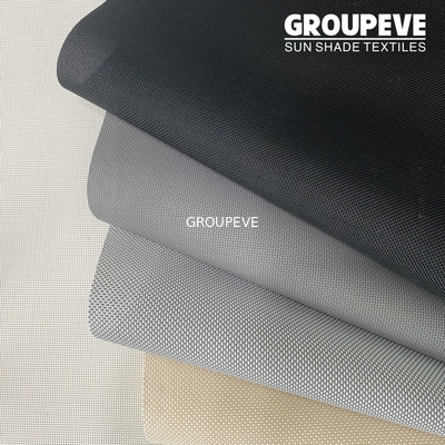 comprar A planície tece o PVC da tela da proteção solar do poliéster revestiu para a máscara solar Fabricação em linha