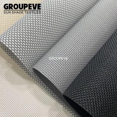 comprar Veja completamente cortinas de rolo exteriores da proteção solar da tela lisa impermeável da proteção solar do poliéster Fabricação em linha