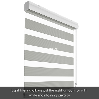 comprar A claraboia protege cortinas completas do poliéster da zebra das cortinas da elegância para Windows Fabricação em linha