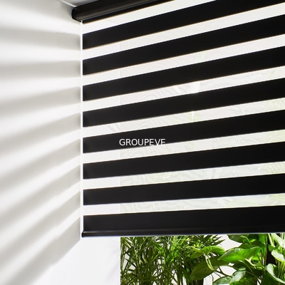 comprar Cortinas de rolo da zebra de Groupeve sem corda para o projeto da segurança de Windows Fabricação em linha