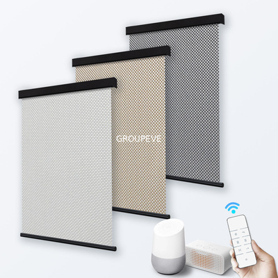 comprar Portagem 3M Largura Negreira poliéster protetor solar de tecido Roller sombras Anti UV Com preço barato Fabricação em linha