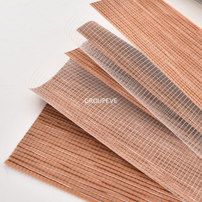 comprar O rolo cego da zebra protege a tela da zebra da proteção solar do escurecimento do poliéster Fabricação em linha