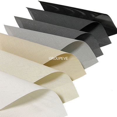 comprar Tela de cegueira do rolo da proteção solar do Pvc da fibra de vidro do telhado do jardim impermeável Fabricação em linha