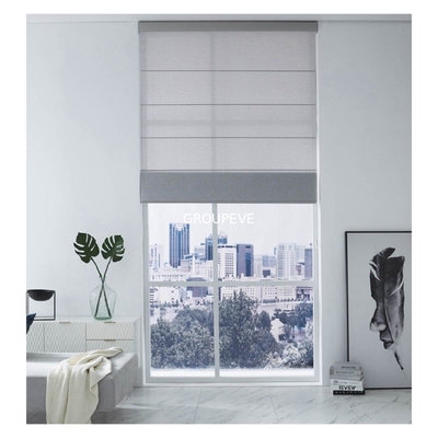 Telas claramente 100% cegas de Roman Shades Modern Roman Blind do poliéster