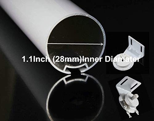 comprar Tubos de alumínio de 38 mm para persianas de rolos Partes para decoração doméstica Fabricação em linha