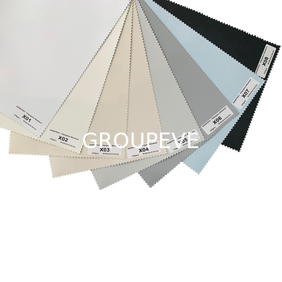comprar Tela isolada exterior do escurecimento das cortinas de rolo da fibra de vidro NFPA701 para a janela Fabricação em linha