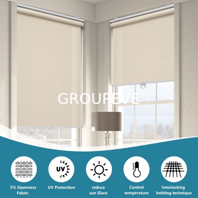 comprar Tecido de protetor solar anti-UV para blindes de rolos para persianas de janela Fabricação em linha