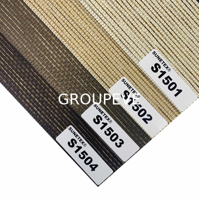 comprar Telas cegas do rolamento de Groupeve com as cortinas da zebra do jacquard para hotéis Fabricação em linha