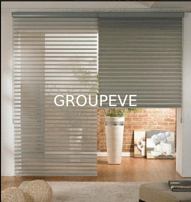 comprar A zebra 100% do escurecimento do poliéster do rolo do escurecimento cega a tela da cortina da zebra da tela Fabricação em linha