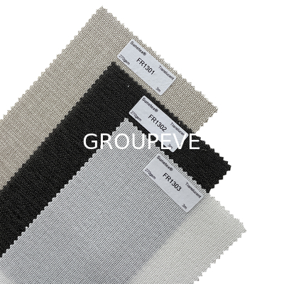 comprar 100% Poliéster Translúcido Retrovisores à prova de incêndio Roller Blinds Tecidos Para Decoração Doméstica Fabricação em linha