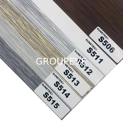 comprar Coreia Estilo 100% Poliéster Solid Color Zebra Blind Blackout Tecido Para Janela Blind Fabricação em linha