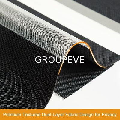 100% Poliéster Horizontal de Cor Limpa Zebra Sombra de Sol Para Tecido de Janela