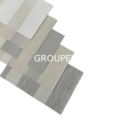 comprar 5% de abertura 3m largura FR Solar Double Layer Roller Blinds Tecidos Para Janela Blinds Fabricação em linha