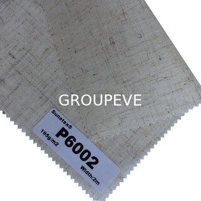 comprar Amostra grátis 100% Poliéster Linho Translúcido Roller Blinds Tecido Para Decoração de Janela Fabricação em linha