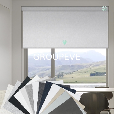 comprar Jardins Smart protetor solar Roller Blind Tecido Blackout Controle remoto Motor motorizado tubular para janelas Fabricação em linha