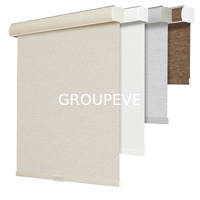 comprar Máscaras 100% solares da tela Venetian das cortinas de rolo do poliéster para o para-sol da casa Fabricação em linha