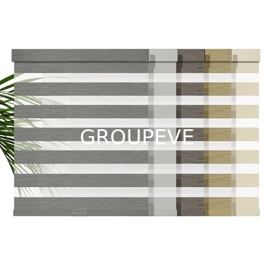 comprar Componente de poliéster Janela Tecnologia especial Blackout Zebra Roller Blind Fabric Fabricação em linha