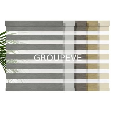 Componente de poliéster Janela Tecnologia especial Blackout Zebra Roller Blind Fabric