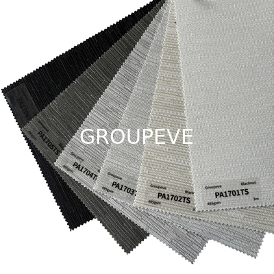 comprar Telas de rolos de corte térmico de janela de revestimento branco com cabo 100% de poliéster Fabricação em linha
