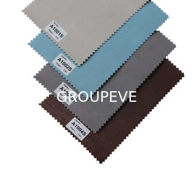 comprar Revestimento branco Retardante de incêndio Blinds de rolos de blackout Tecidos 330g comprimento de rolo 40m para revestimentos de janelas de hotéis Fabricação em linha