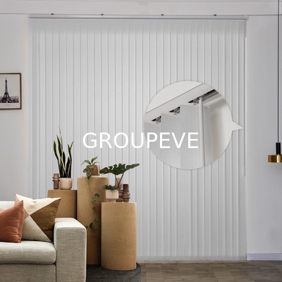 comprar Janela de privacidade vertical comercial, cortinas de sol elegantes e sombras de tecido de rolo Fabricação em linha